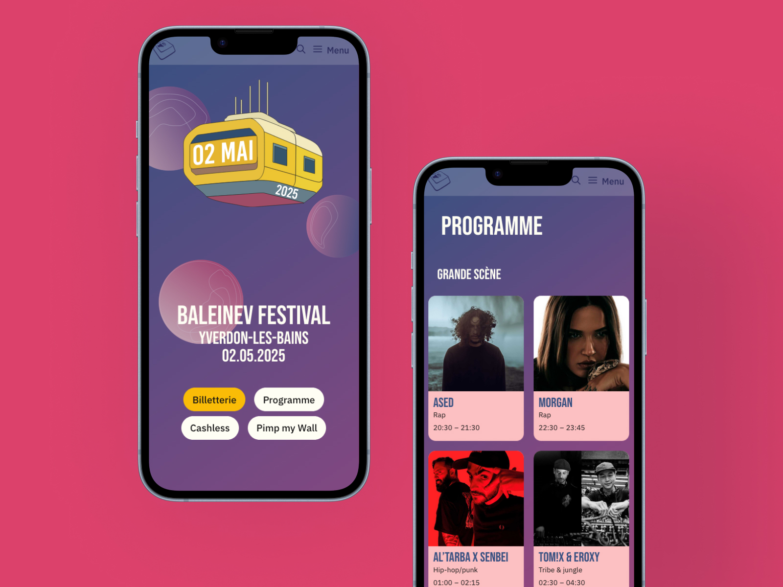 E-commerce homepage featuring product grid