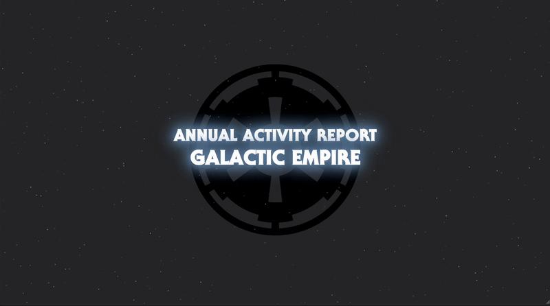 Empire annual report hero section