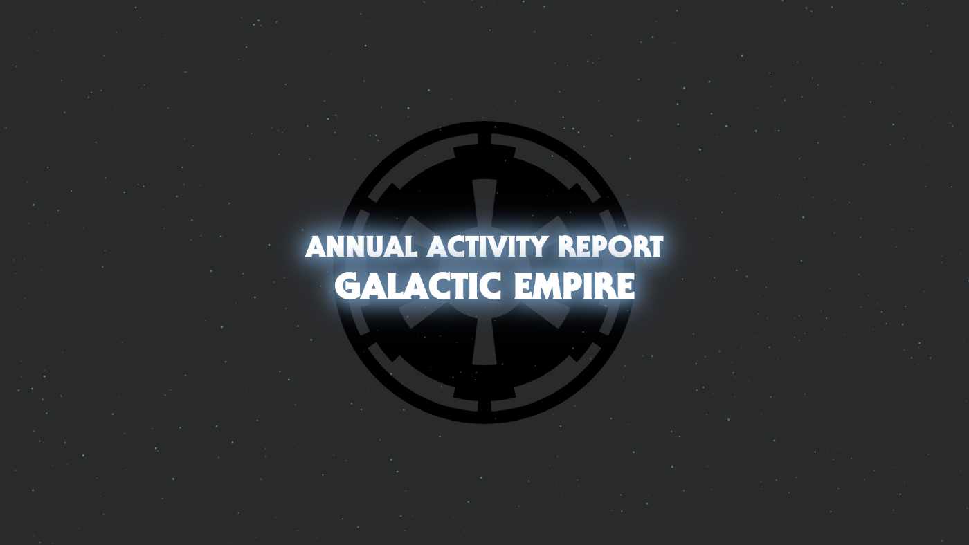 Empire annual report hero section